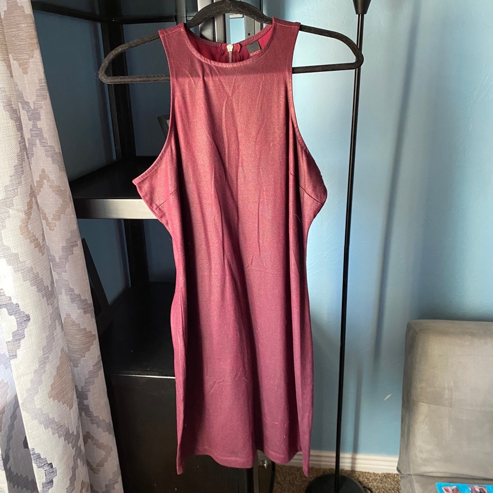 Maroon Dress